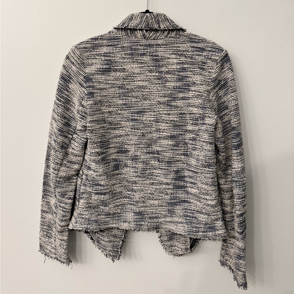 Relaxed tweed blazer - Picture 2 of 4